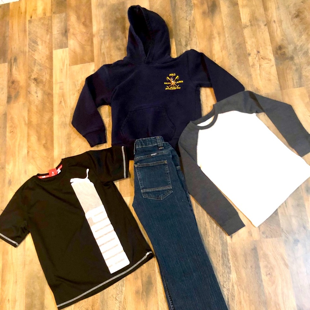 🎉4 item Bundle youth M8-10 pans 10🎉